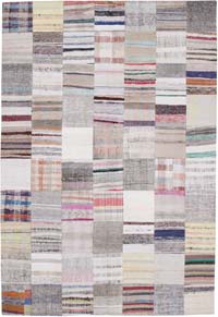 Anadolu Çaput Patchwork Kilim - 201 cm x 300 cm