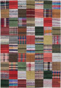 Anadolu Çaput Patchwork Kilim - 209 cm x 302 cm
