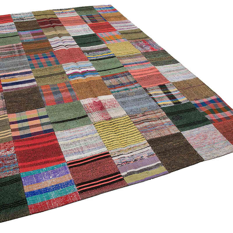 Patchwork Kilim Rug - 6' 10" x 9' 11" (82" x 119") - K0058284