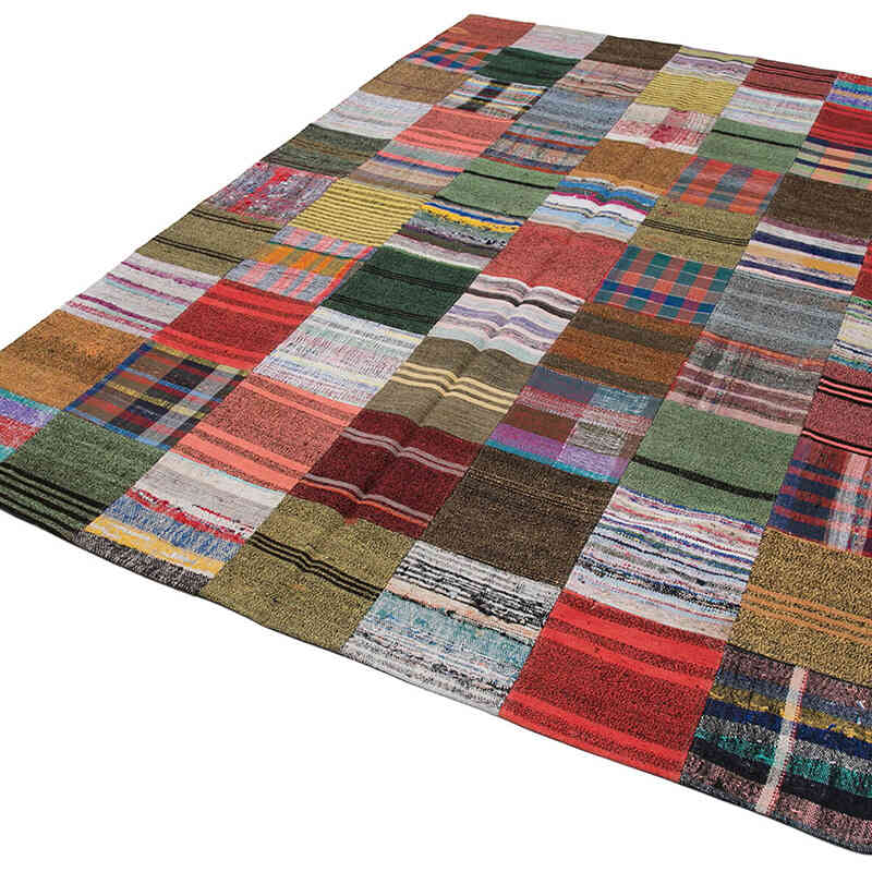 Patchwork Kilim Rug - 6' 10" x 9' 11" (82" x 119") - K0058284