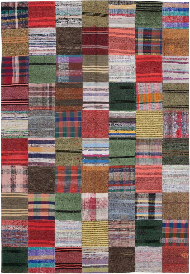 Patchwork Kilim Rug - 6' 10" x 9' 11" (82" x 119") - K0058284