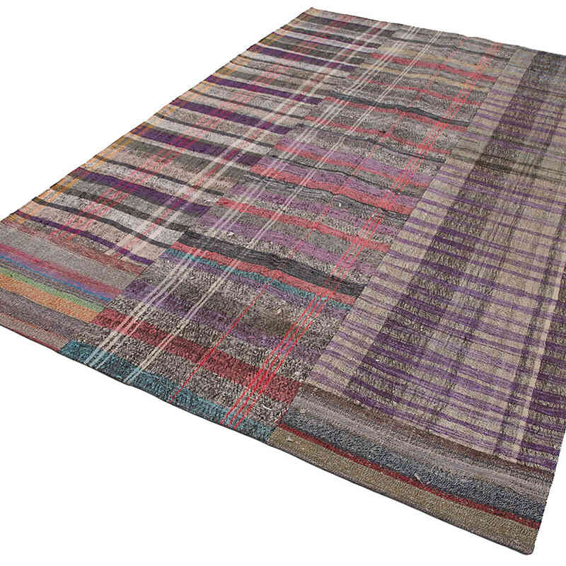Anadolu Çaput Patchwork Kilim - 205 cm x 304 cm - K0058285