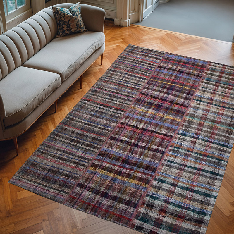 Patchwork Kilim Rug - 6' 8" x 9' 11" (80" x 119") - K0058296