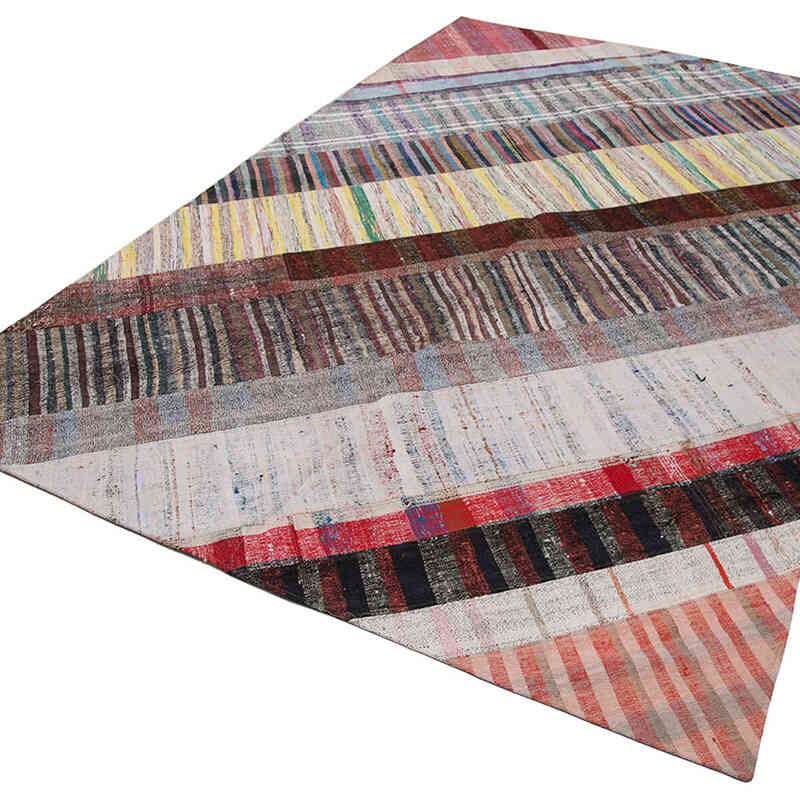 Patchwork Kilim Rug - 6' 6" x 10' 1" (78" x 121") - K0058305