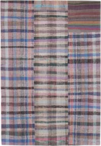 Patchwork Kilim Rug - 6' 8" x 9' 11" (80" x 119")
