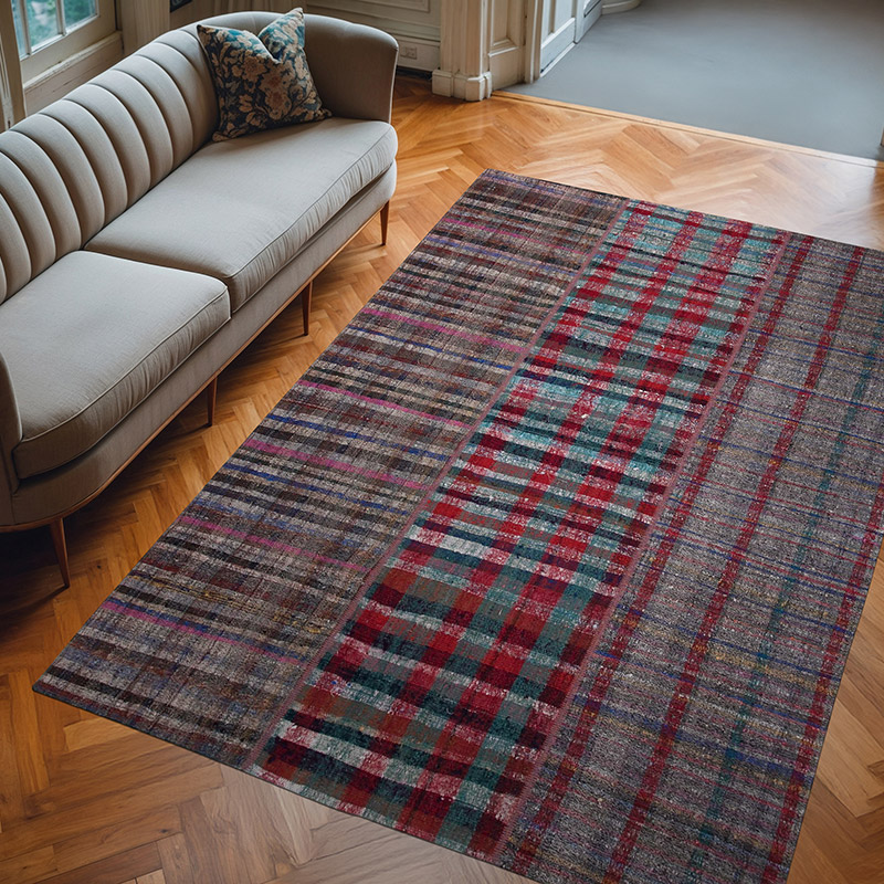 Alfombra Kilim De Retazos - 205 cm x 300 cm - K0058307