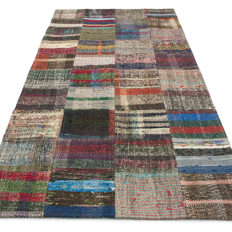 Alfombra Kilim De Retazos - 100 cm x 250 cm - K0058311