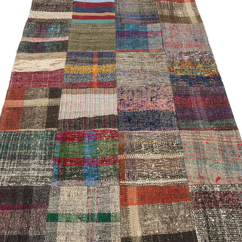Alfombra Kilim De Retazos - 100 cm x 250 cm - K0058311