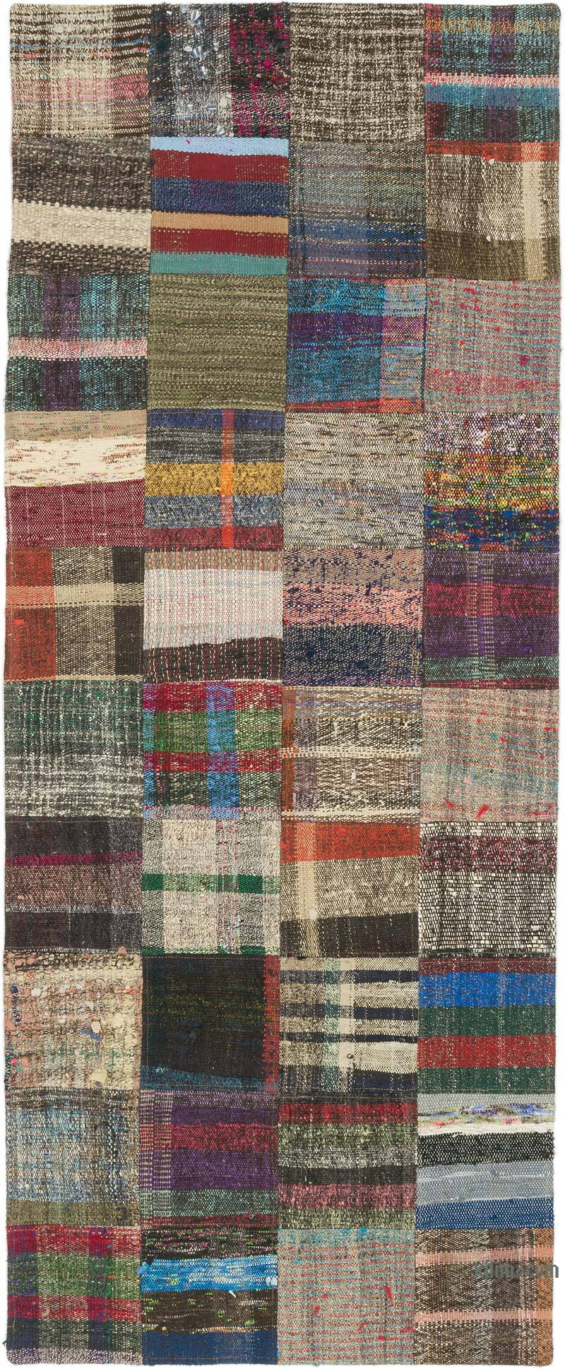 Alfombra Kilim De Retazos - 100 cm x 250 cm - K0058311