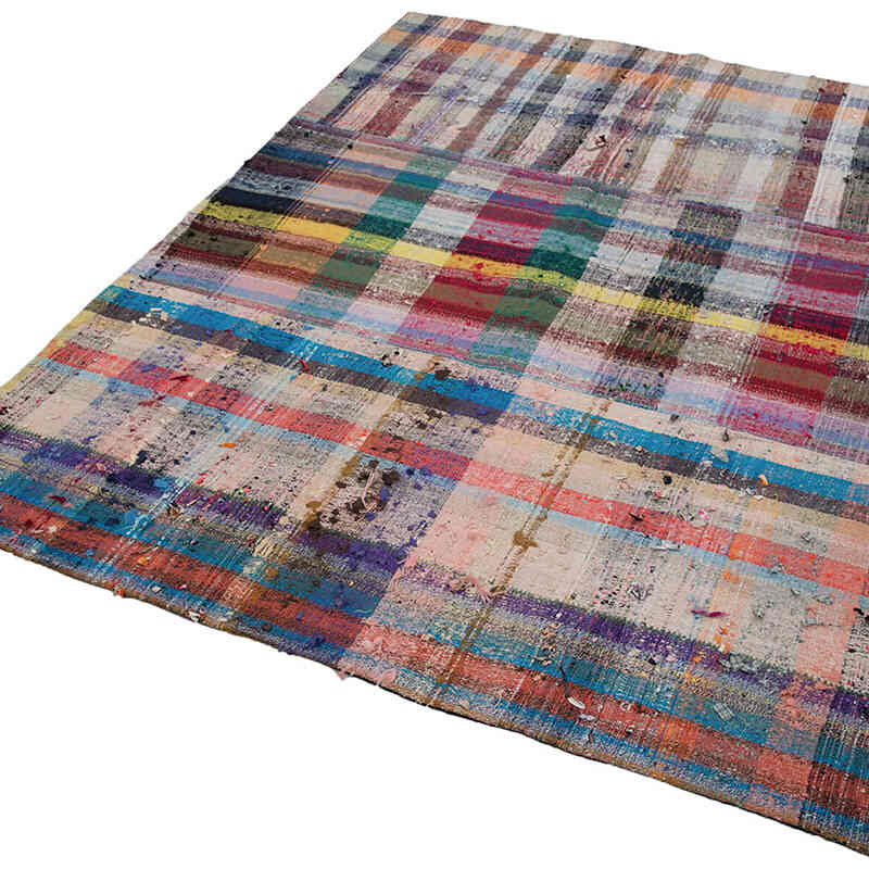 Patchwork Kilim Rug - 5' 7" x 7' 3" (67" x 87") - K0058315