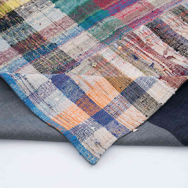 Patchwork Kilim Rug - 5' 7" x 7' 3" (67" x 87") - K0058315
