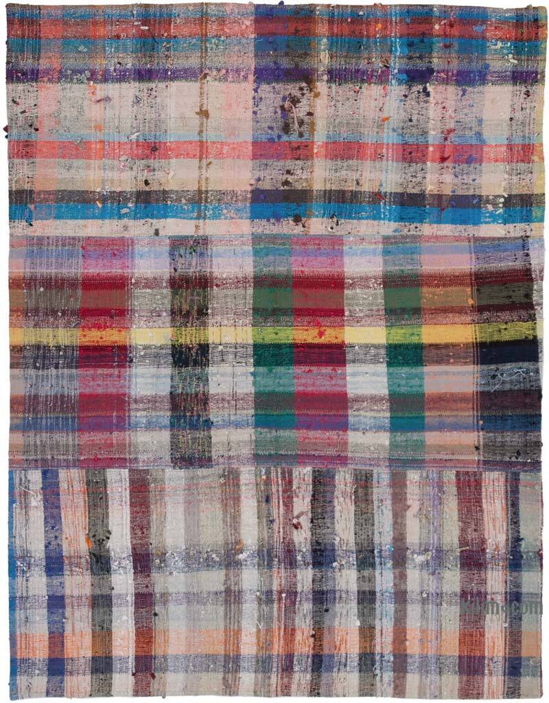 Patchwork Kilim Rug - 5' 7" x 7' 3" (67" x 87") - K0058315