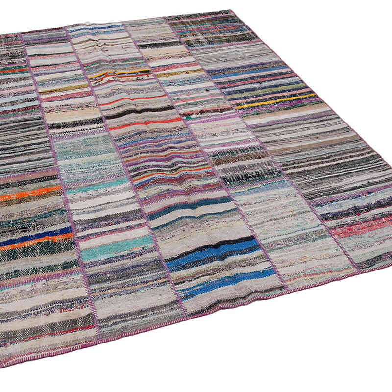Alfombra Kilim De Retazos - 200 cm x 237 cm - K0058319