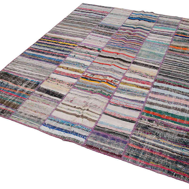 Alfombra Kilim De Retazos - 200 cm x 237 cm - K0058319