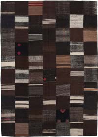 Patchwork Kilim Rug - 5' 7" x 7' 10" (67" x 94")