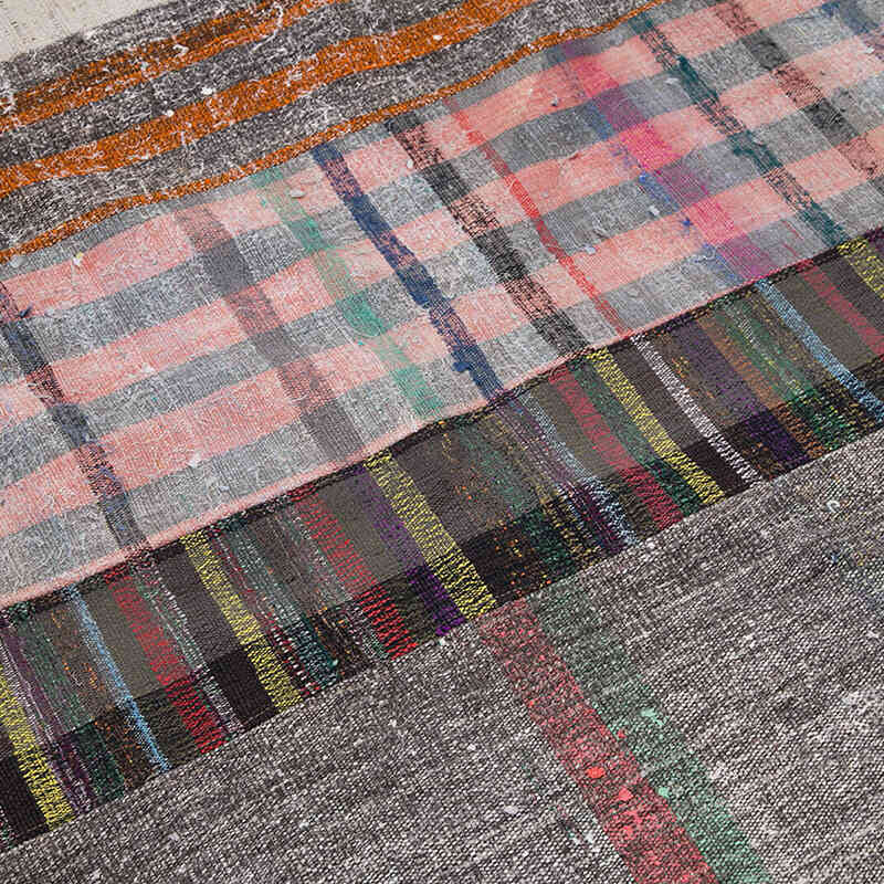 Anadolu Çaput Patchwork Kilim - 197 cm x 305 cm - K0058328