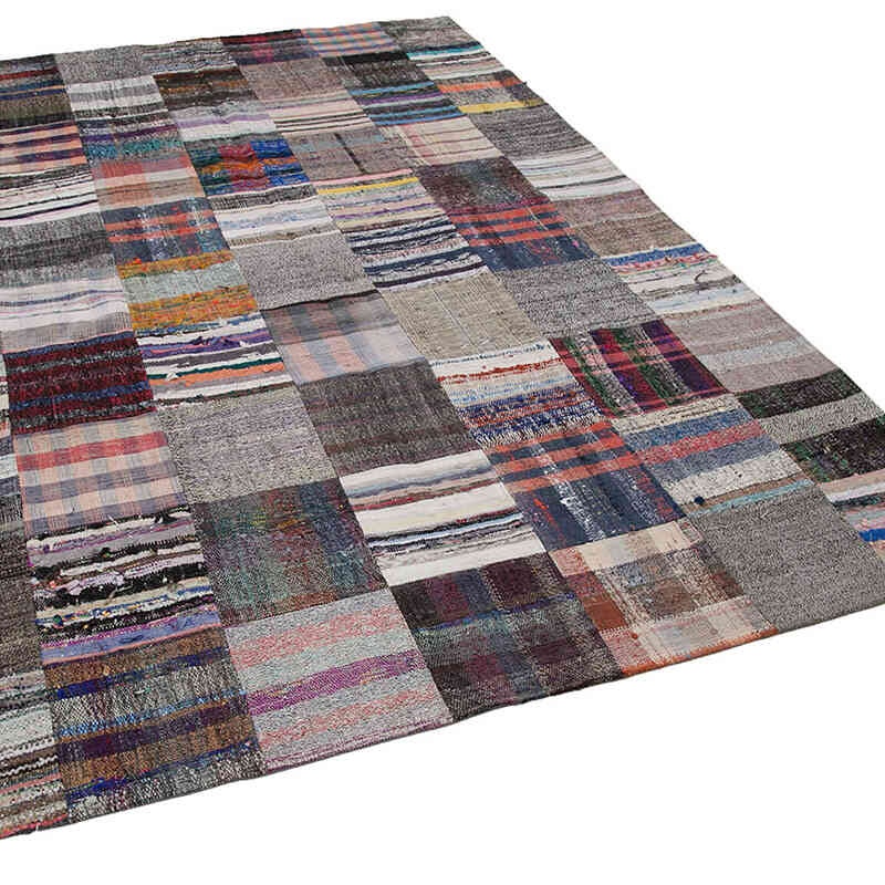 Alfombra Kilim De Retazos - 211 cm x 305 cm - K0058345
