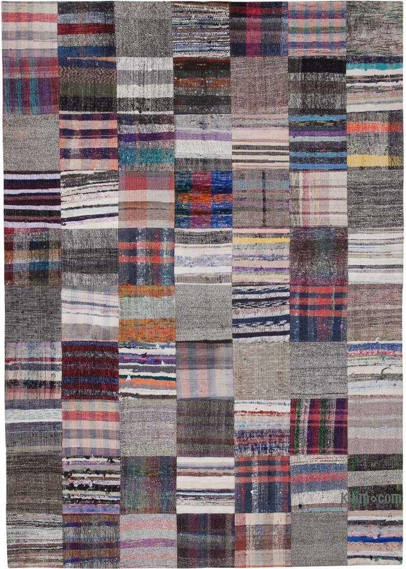 Alfombra Kilim De Retazos - 211 cm x 305 cm - K0058345