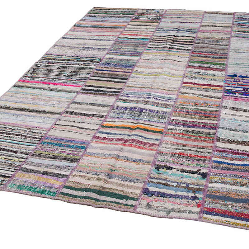 Patchwork Kilim Rug - 6' 6" x 9' 3" (78" x 111") - K0058351