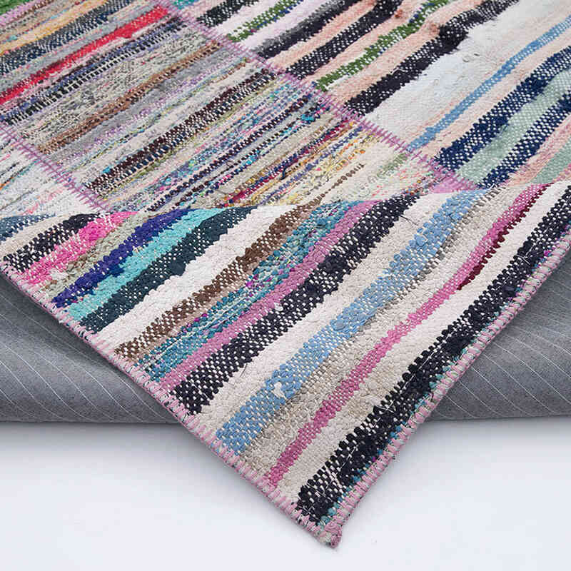 Patchwork Kilim Rug - 6' 6" x 9' 3" (78" x 111") - K0058351