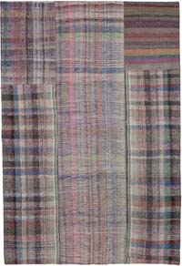 Patchwork Kilim Rug - 6' 8" x 9' 10" (80" x 118")