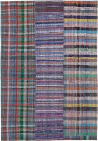 Patchwork Kilim Rug - 6' 10" x 9' 11" (82" x 119")