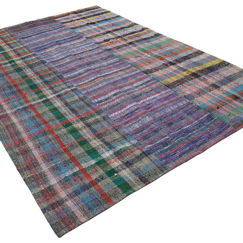 Patchwork Kilim Rug - 6' 10" x 9' 11" (82" x 119") - K0058380