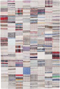 Patchwork Kilim Rug - 6' 7" x 9' 11" (79" x 119")