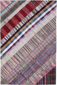 Patchwork Kilim Rug - 6' 8" x 10'  (80" x 120")