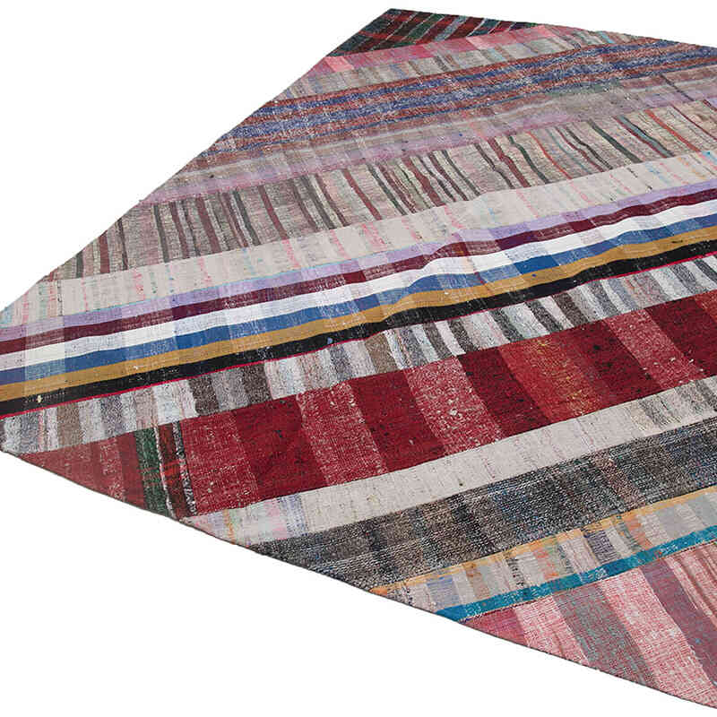 Alfombra Kilim De Retazos - 203 cm x 305 cm - K0058389