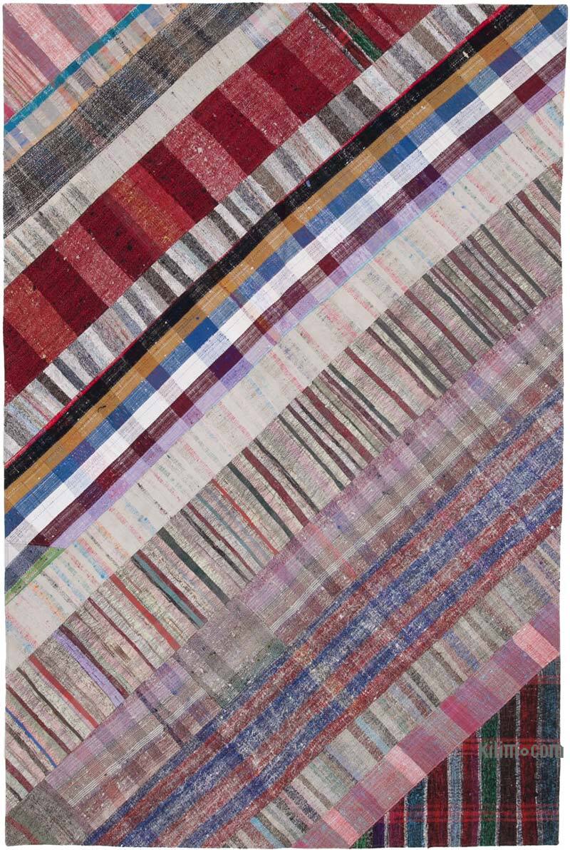 Alfombra Kilim De Retazos - 203 cm x 305 cm - K0058389
