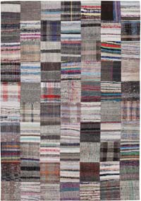 Patchwork Kilim Rug - 6' 11" x 9' 9" (83" x 117")