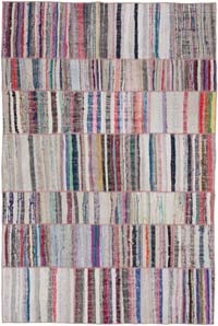 Patchwork Kilim Rug - 6' 5" x 9' 6" (77" x 114")