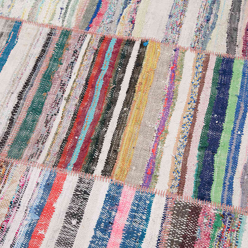 Alfombra Kilim De Retazos - 195 cm x 290 cm - K0058392