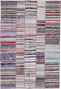 Patchwork Kilim Rug - 6' 6" x 9' 6" (78" x 114")