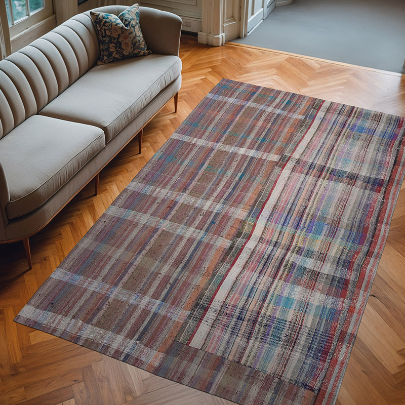 Anadolu Çaput Patchwork Kilim - 190 cm x 300 cm - K0058395