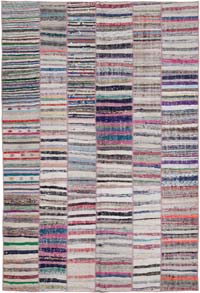 Patchwork Kilim Rug - 6' 7" x 9' 9" (79" x 117")