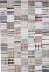 Patchwork Kilim Rug - 6' 8" x 9' 10" (80" x 118")
