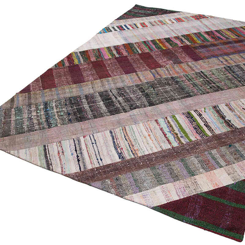 Anadolu Çaput Patchwork Kilim - 200 cm x 305 cm - K0058403