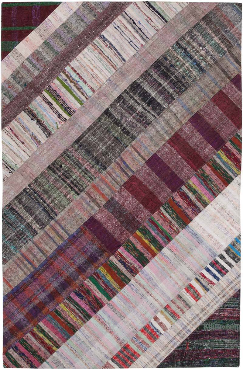 Anadolu Çaput Patchwork Kilim - 200 cm x 305 cm - K0058403