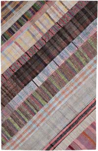 Alfombra Kilim De Retazos - 199 cm x 305 cm