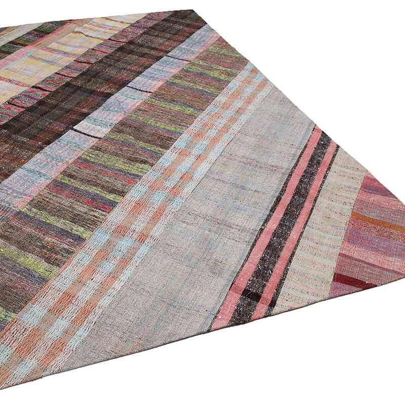 Patchwork Kilim Rug - 6' 6" x 10'  (78" x 120") - K0058404
