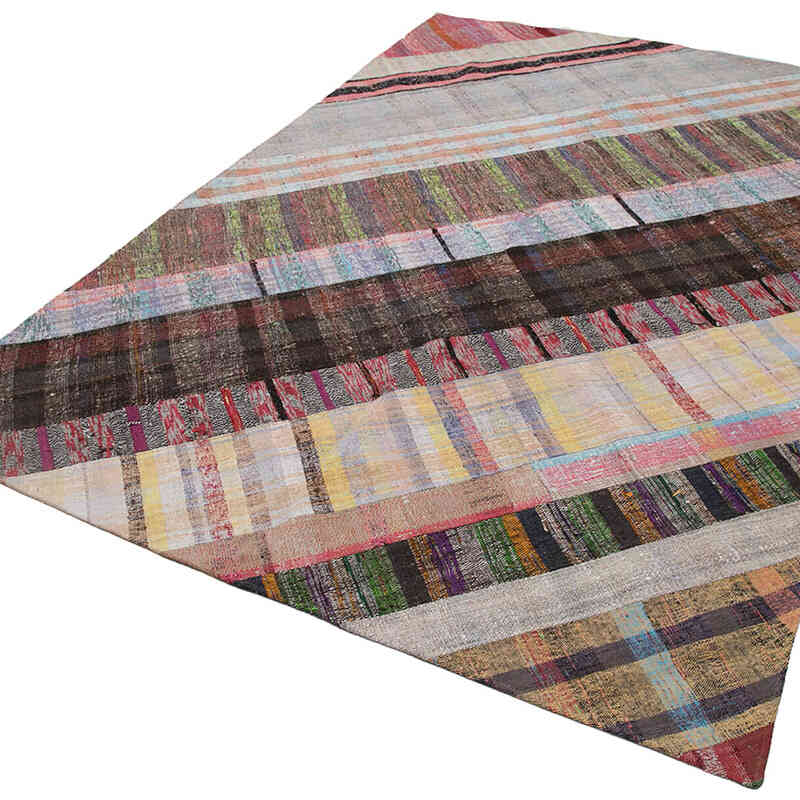 Patchwork Kilim Rug - 6' 6" x 10'  (78" x 120") - K0058404