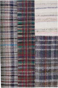 Patchwork Kilim Rug - 6' 7" x 9' 10" (79" x 118")