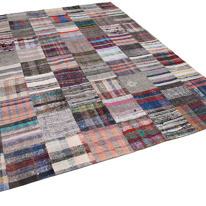 Patchwork Kilim Rug - 7' 10" x 9' 9" (94" x 117") - K0058421