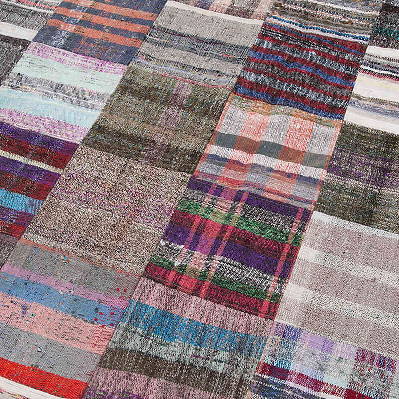 Patchwork Kilim Rug - 7' 10" x 9' 9" (94" x 117") - K0058421