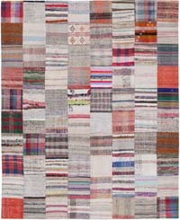 Patchwork Kilim Rug - 7' 9" x 9' 10" (93" x 118")