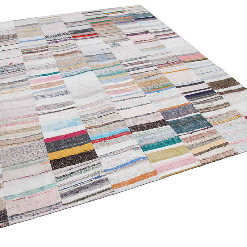 Patchwork Kilim Rug - 8' 2" x 9' 9" (98" x 117") - K0058427