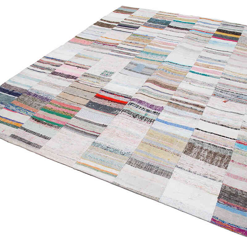 Patchwork Kilim Rug - 8' 2" x 9' 9" (98" x 117") - K0058427