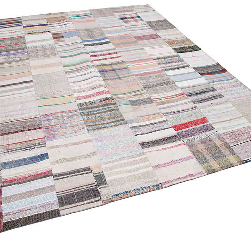 Patchwork Kilim Rug - 8' 2" x 10'  (98" x 120") - K0058428